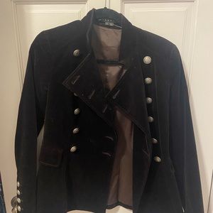 Theory Suede Blazer Jacket